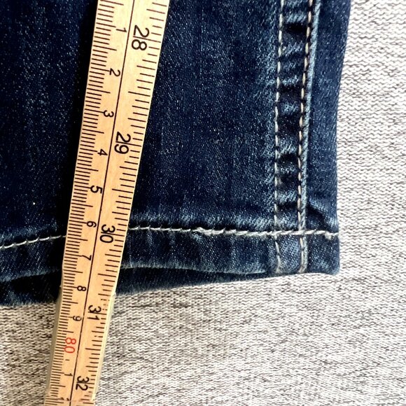 Riders by Lee Womens Jeans Size 12 Petite Denim Blue Boot Cut - Picture 9 of 14